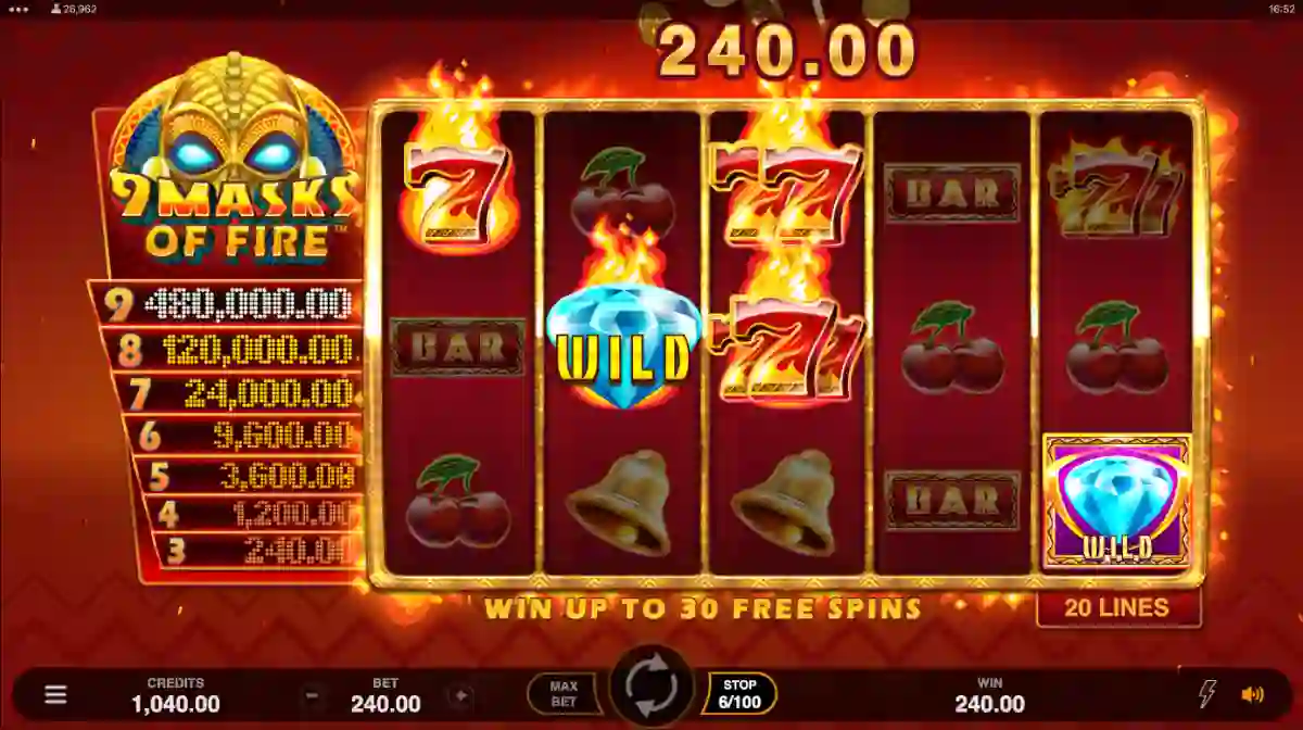 9 Masks of Fire Canada