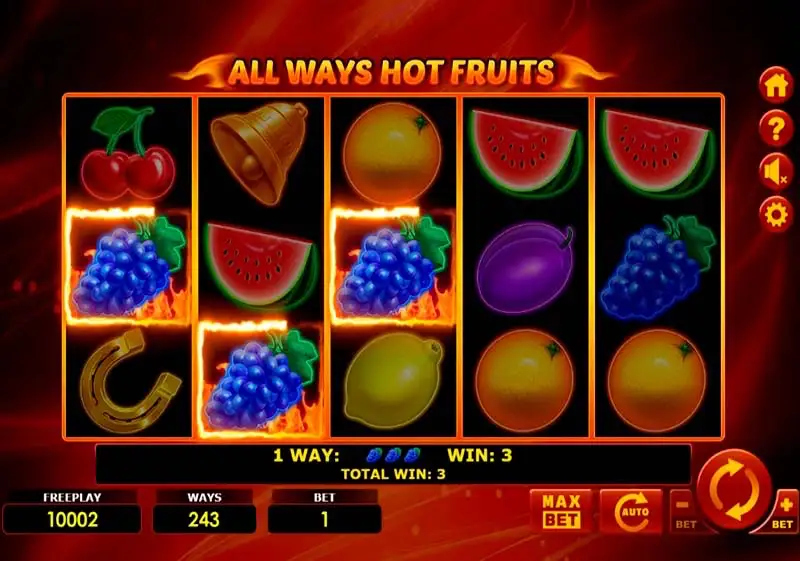 All Ways Hot Fruits demo