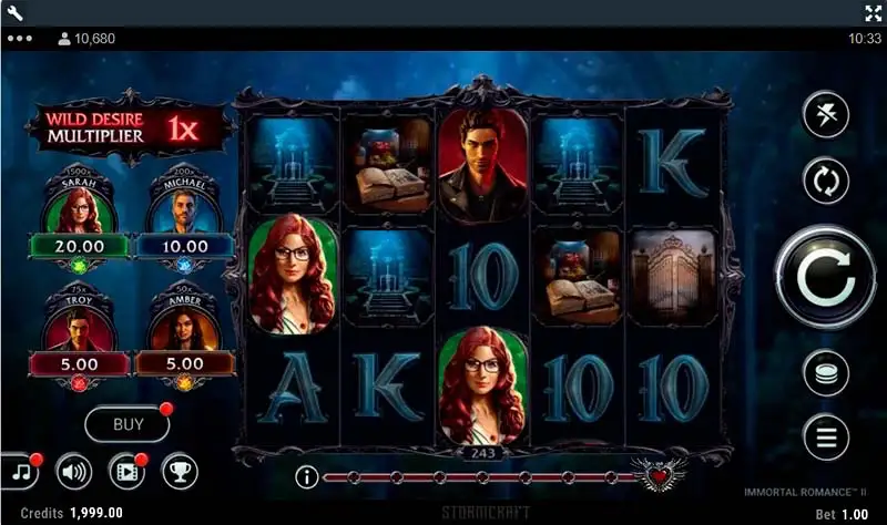 Immortal Romance 2 demo