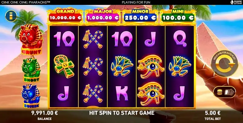 Oink Oink Oink Pharahoh's demo