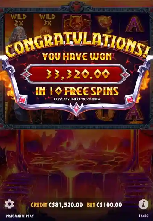 Zeus vs Hades Big Win