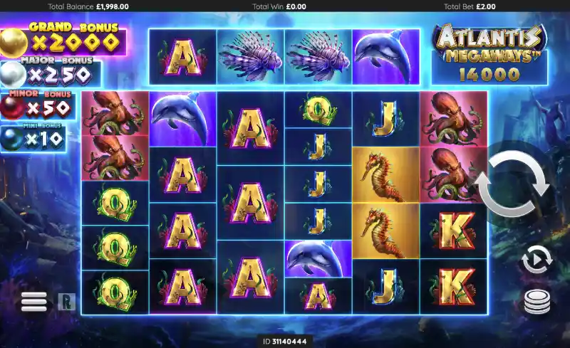 Atlantis Megaways Demo